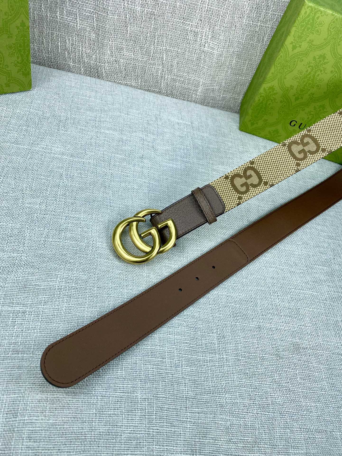 【GUCCI】(クッチ) 4.0cm   ベルト メンズ-BRAND OFF