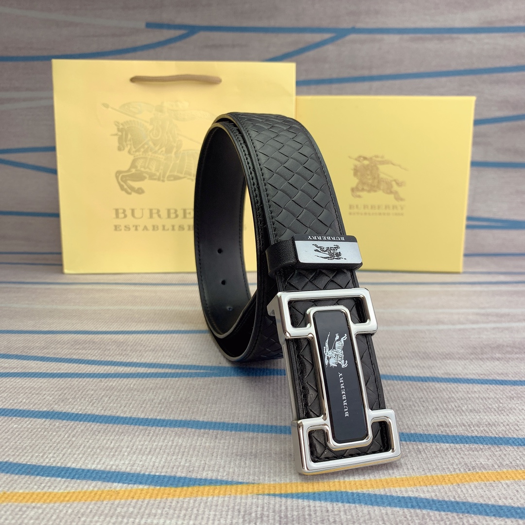 【BURBERRY】(バーバリー) 3.8cm   ベルト メンズ-BRAND OFF
