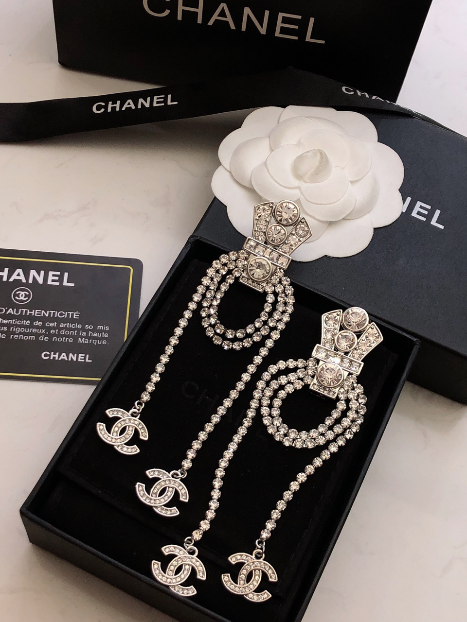 【CHANEL 】 シャネル   ファッションスタイルのイヤリング-BRAND OFF