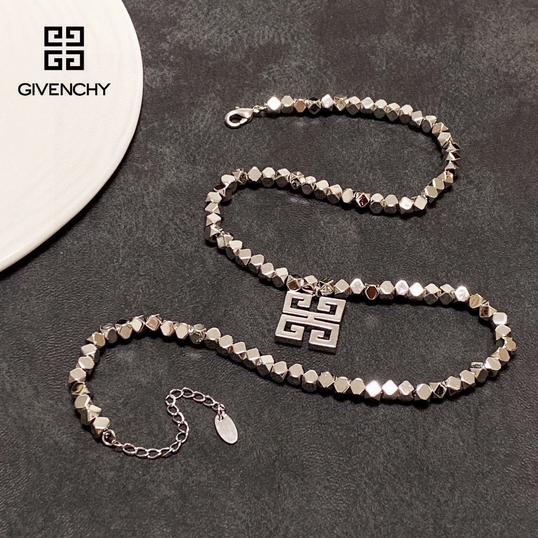 【2026】【GIVENCHY 】ネックレス、新しいネックレス万能シンプルファッションオーナメント-BRAND OFF
