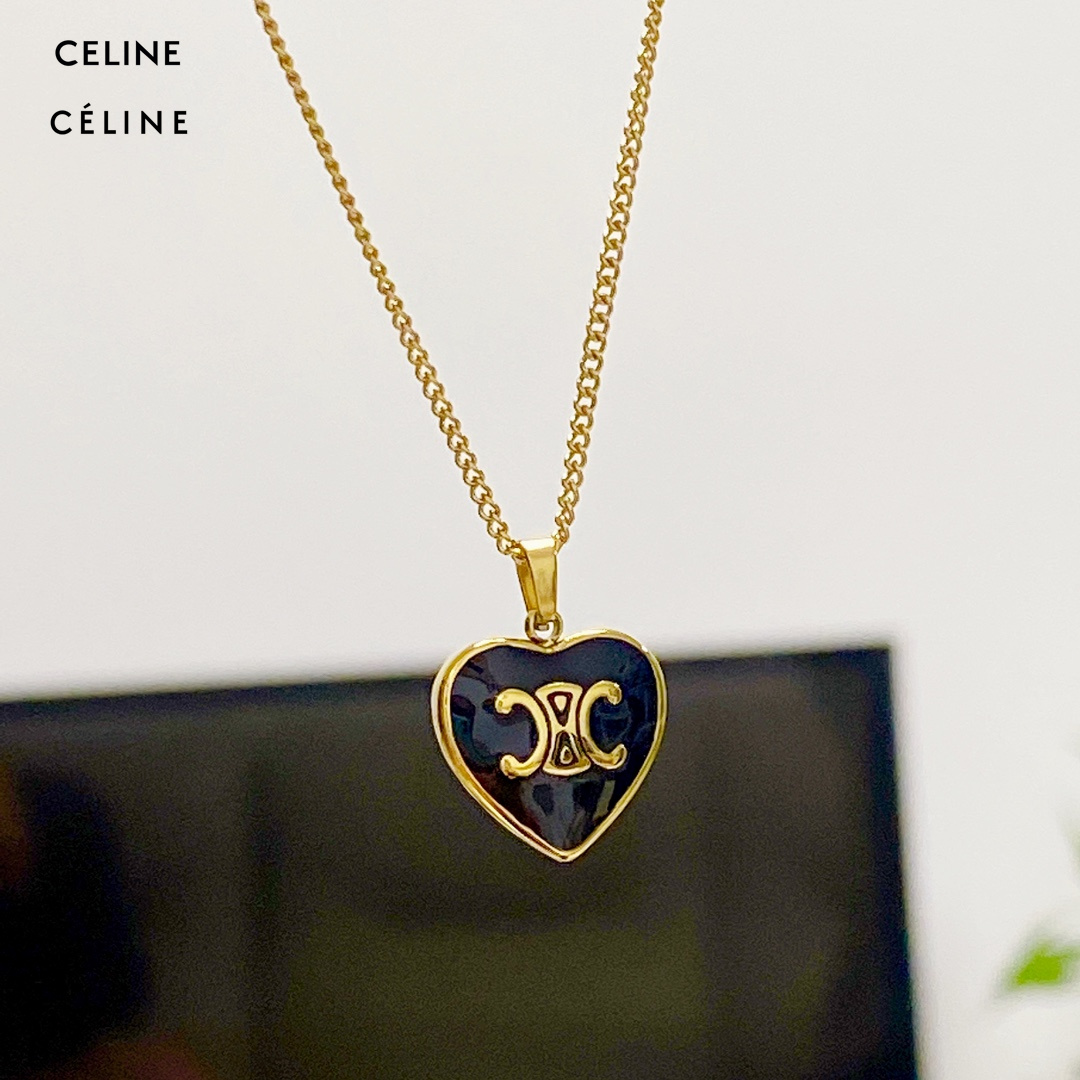 【CELINE】ネックレス、新しいネックレス万能シンプルファッションオーナメント-BRAND OFF