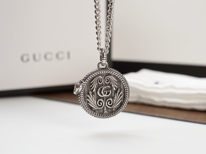 【GUCCI】ネックレス、新しいネックレス万能シンプルファッションオーナメント-BRAND OFF