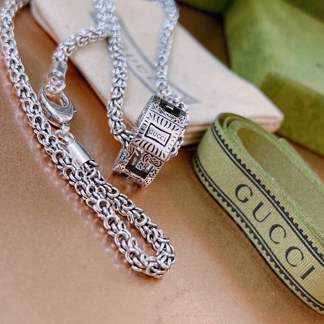 【2026】【GUCCI】ネックレス、新しいネックレス万能シンプルファッションオーナメント-BRAND OFF