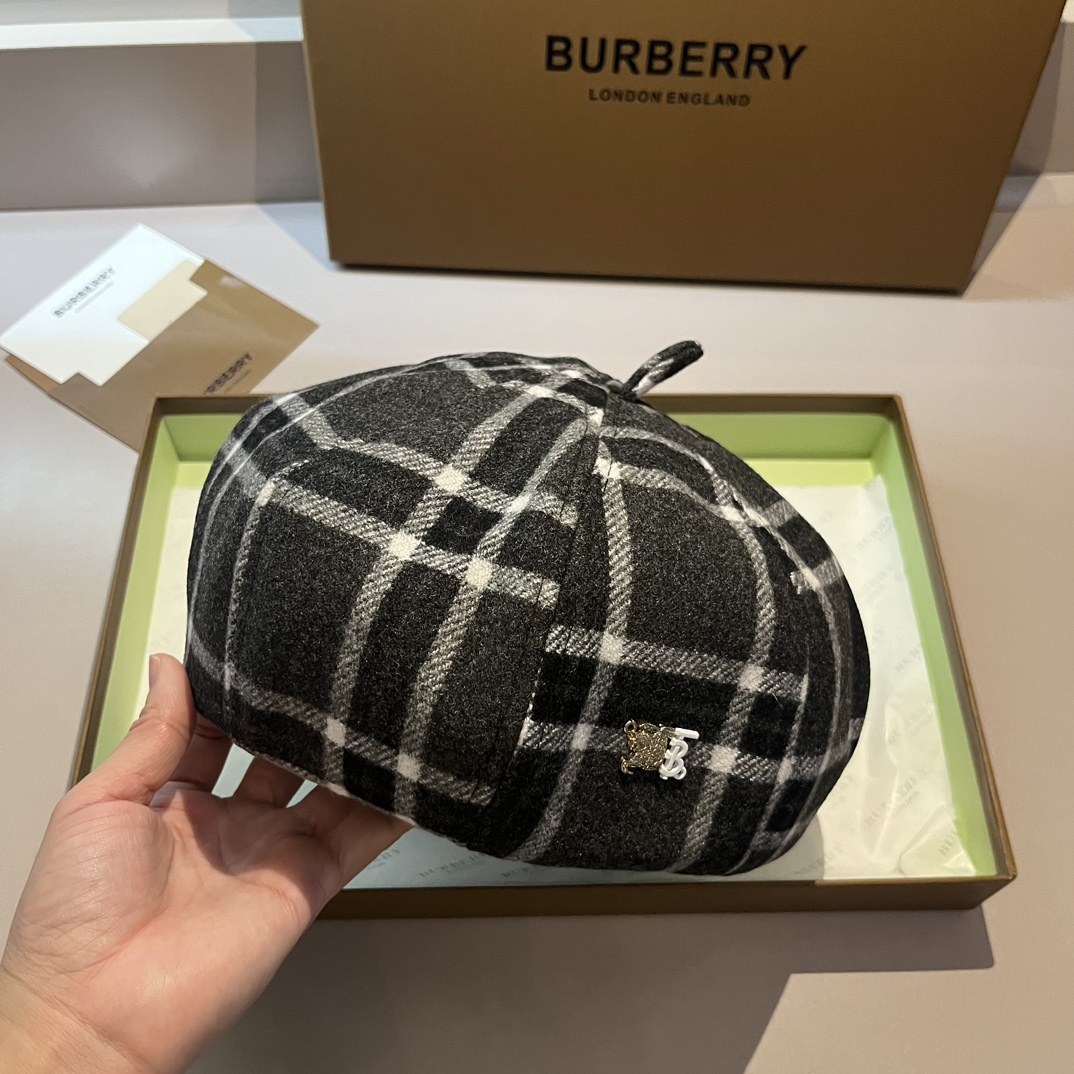 【2026】(BURBERRY) バーバリー ベレー帽-BRAND OFF