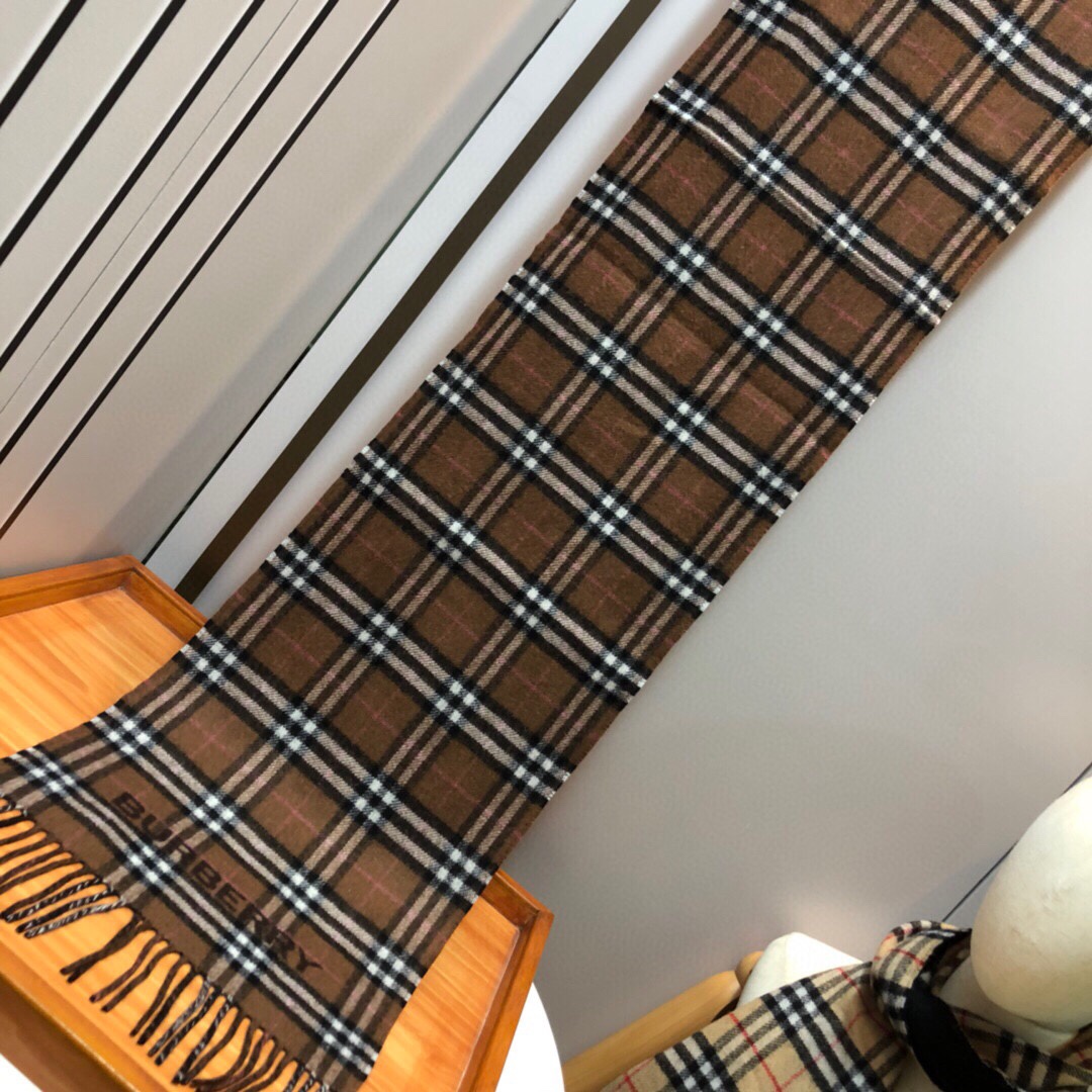 【2026】【BURBERRY  バーバリー】スカーフ30*168CM-BRAND OFF