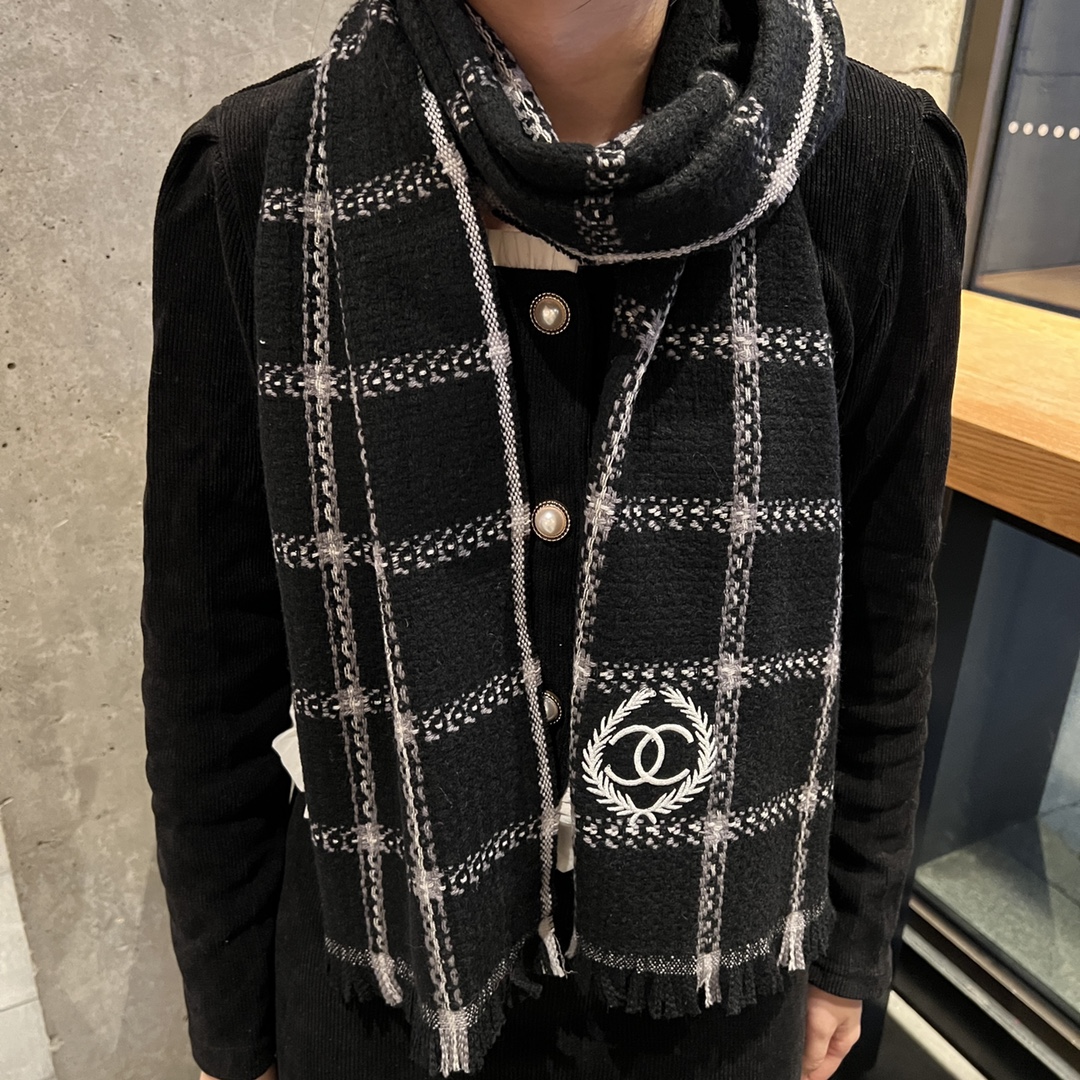 【2026】【CHANEL  シャネル 】スカーフ30*180CM-BRAND OFF