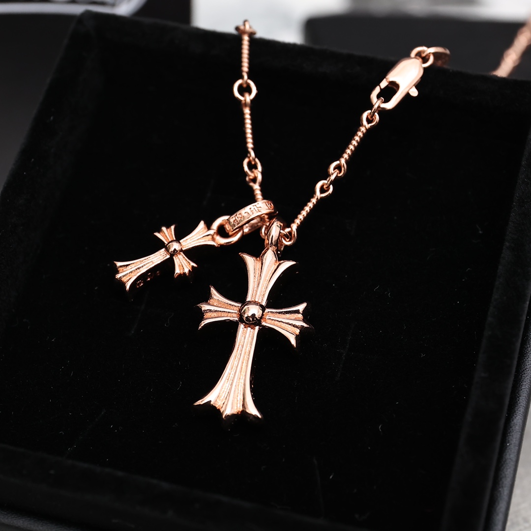 【CHROME HEARTS】ネックレス、新しいネックレス万能シンプルファッションオーナメント-BRAND OFF