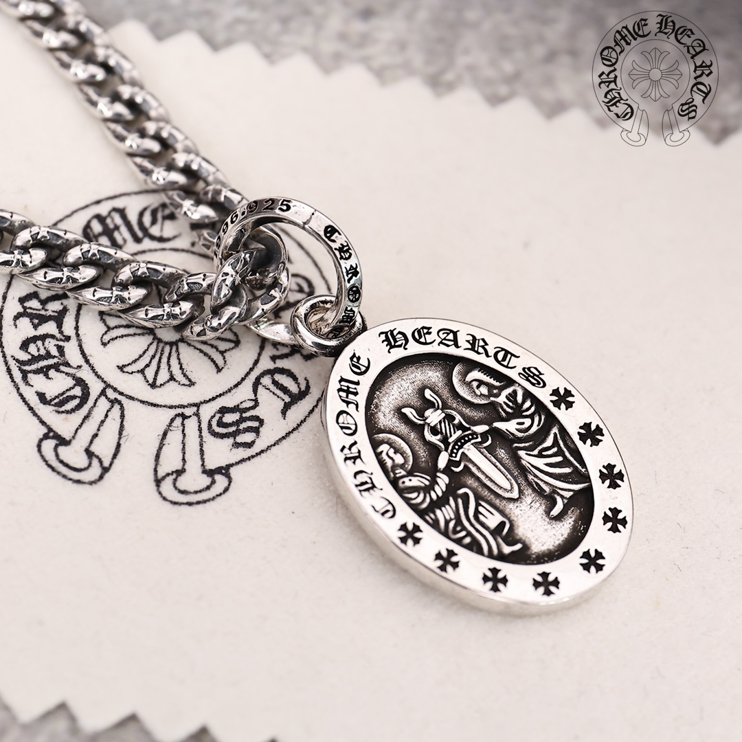 【2026】【CHROME HEARTS】ネックレス、新しいネックレス万能シンプルファッションオーナメント-BRAND OFF