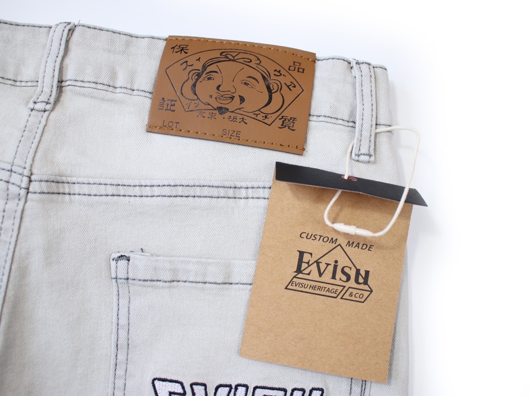【EVISU  公式旗艦店】エヴィス ショートパンツ  ご好評に付き再入荷！-BRAND OFF