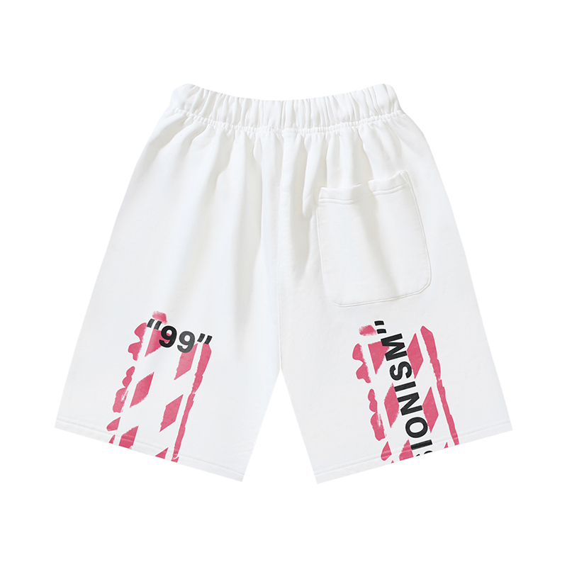 【OFF-WHITE 公式旗艦店】オフホワイト   ショートパンツ  ご好評に付き再入荷！24629-BRAND OFF
