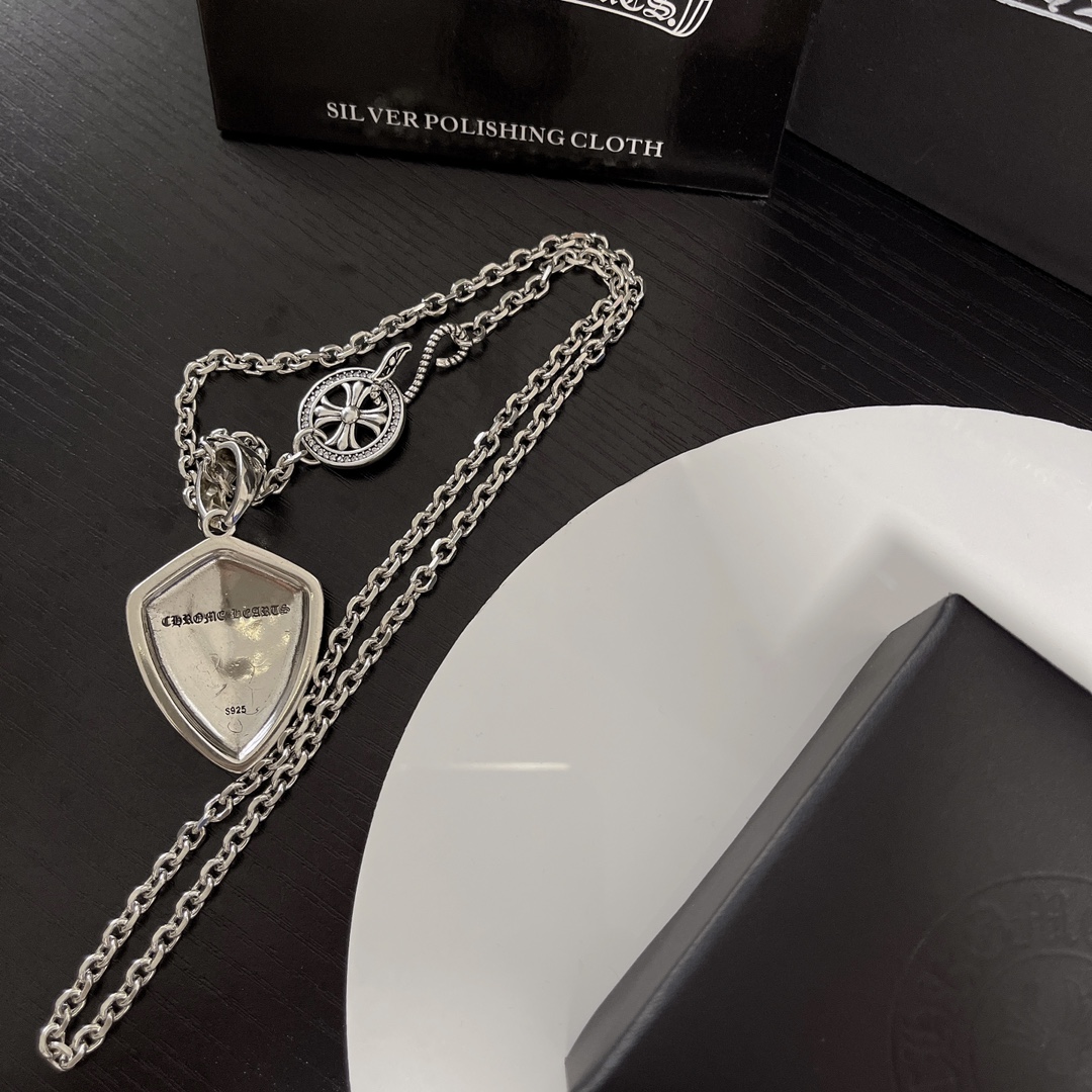 【CHROME HEARTS】クロムハーツ、新しいネックレス万能シンプルファッションオーナメント 2471-BRAND OFF