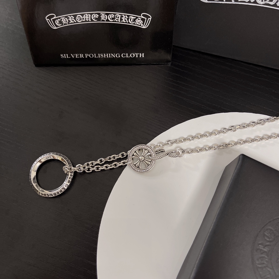 【CHROME HEARTS】クロムハーツ、新しいネックレス万能シンプルファッションオーナメント 2471-BRAND OFF