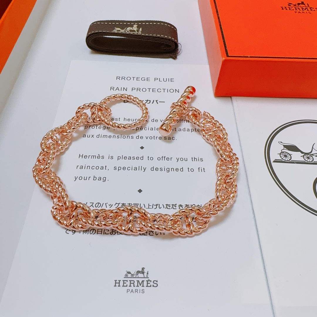 【HERMES】ブレスレット、ファッションシンプルなスタイル 2473-BRAND OFF