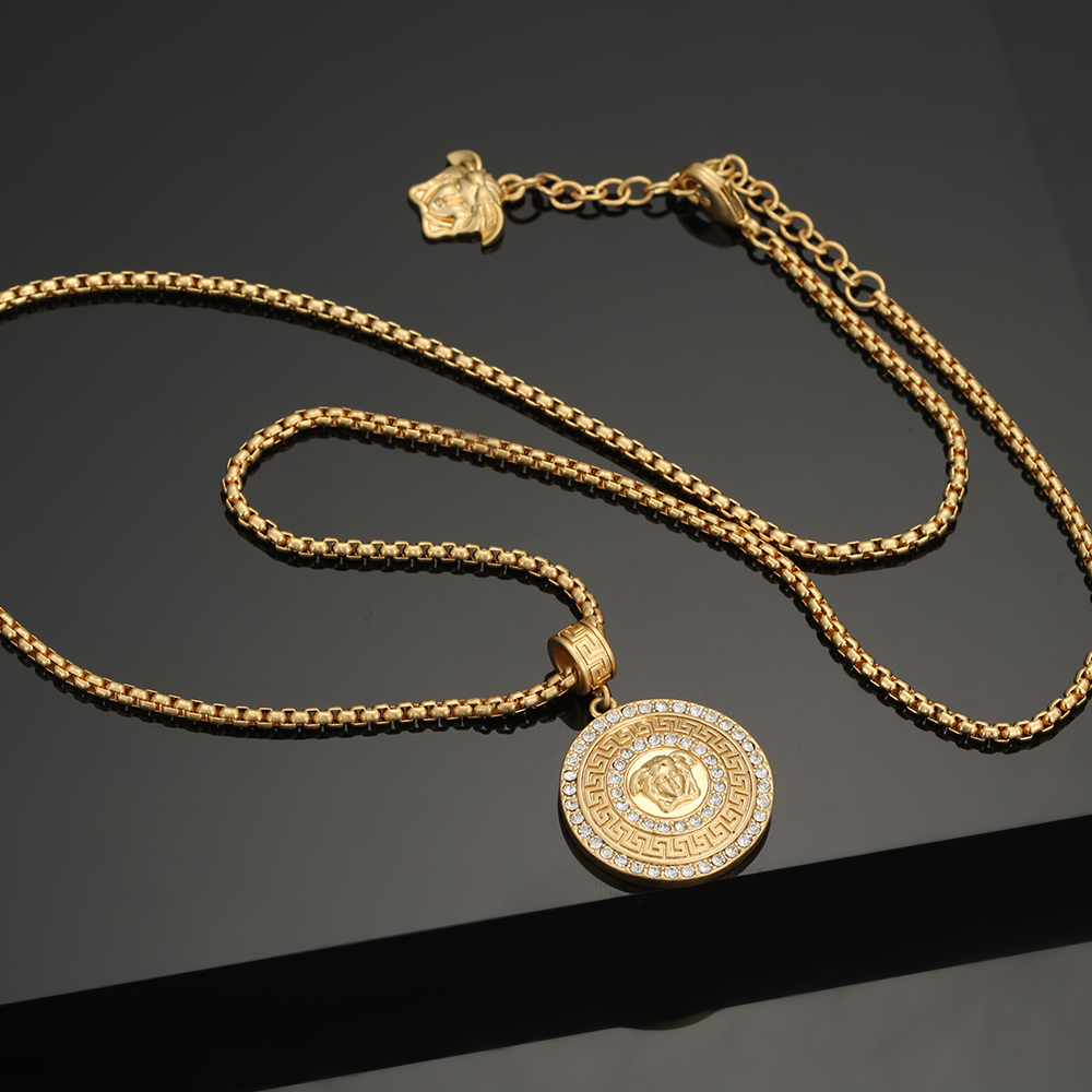 【2026】【VERSACE】ネックレス、新しいネックレス万能シンプルファッションオーナメント 2474-BRAND OFF