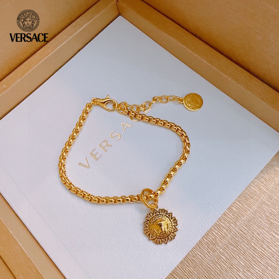 【VERSACE】ブレスレット、ファッションシンプルなスタイル 2474-BRAND OFF