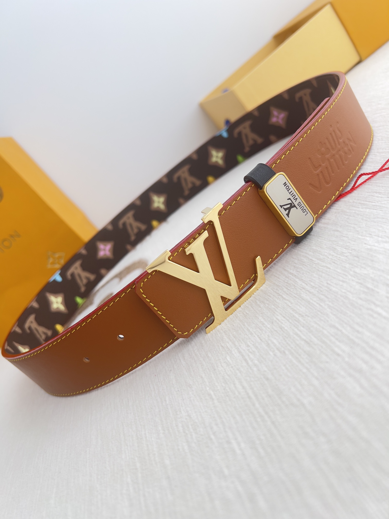 【LOUIS VUITTON】(ルイヴィトン) 3.8cmベルト メンズ  24706-BRAND OFF