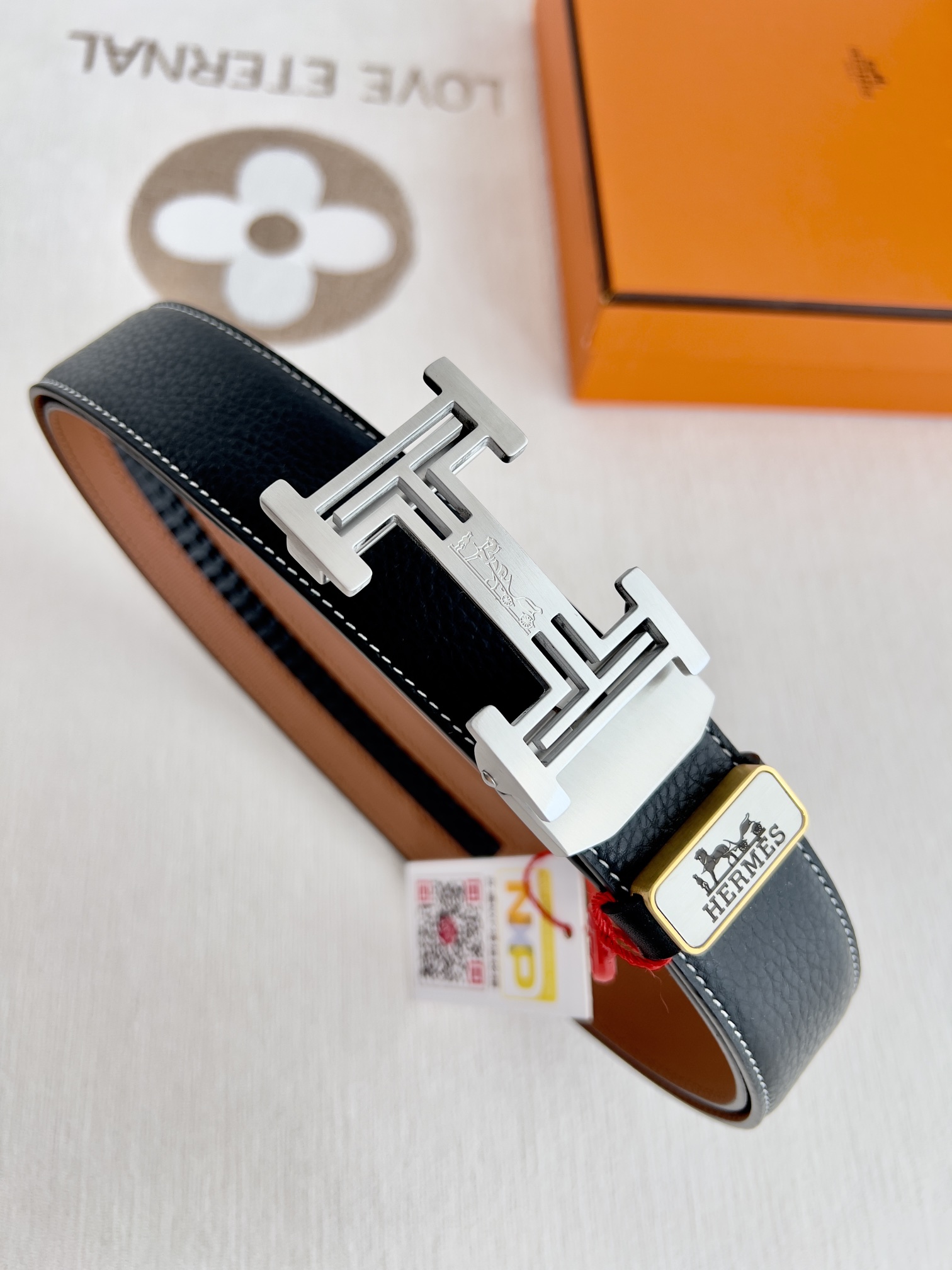 【Hermès】(エルメス) 3.5cmベルト メンズ 24706-BRAND OFF