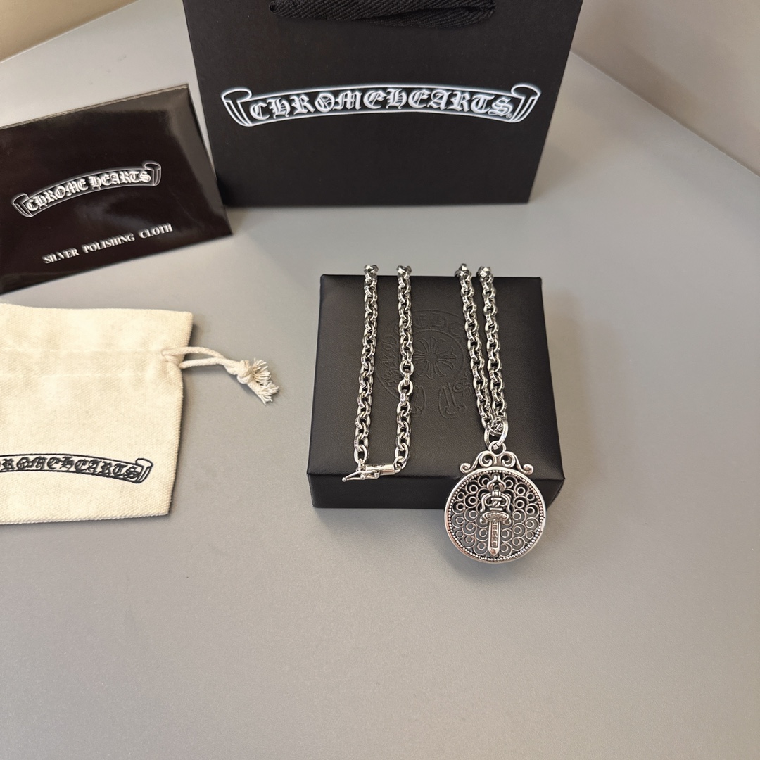 【CHROME HEARTS】ネックレス、新しいネックレス万能シンプルファッションオーナメント 240727-BRAND OFF
