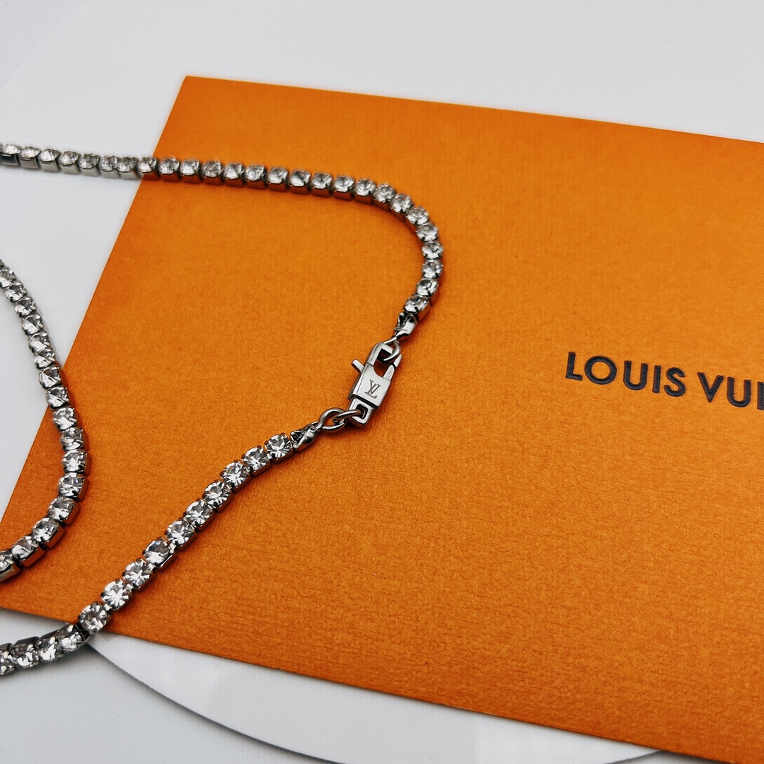 【LOUIS VUITTON】ネックレス、新しいネックレス万能シンプルファッションオーナメント 240728-BRAND OFF