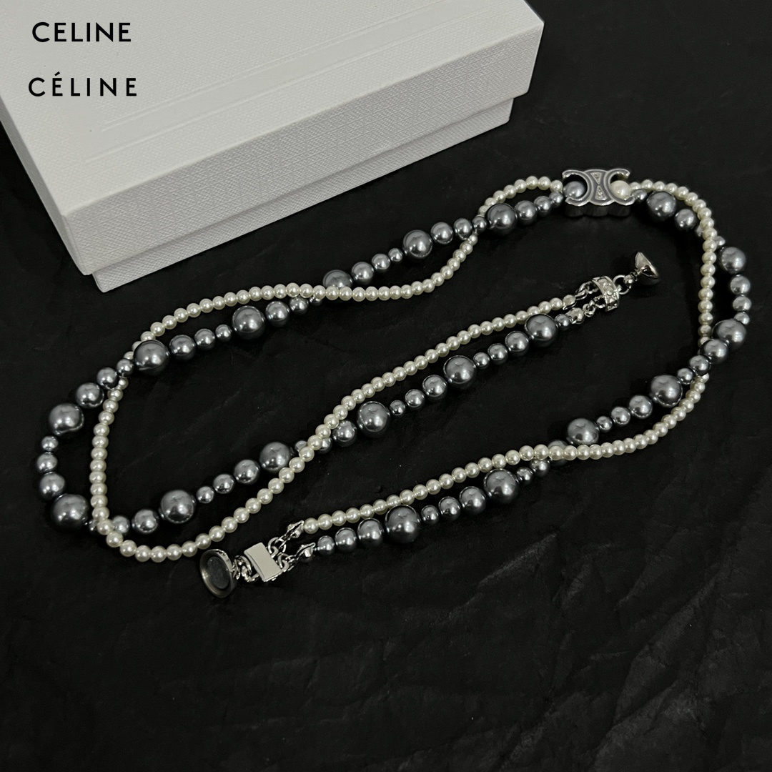 【CELINE】ネックレス、新しいネックレス万能シンプルファッションオーナメント 240729-BRAND OFF