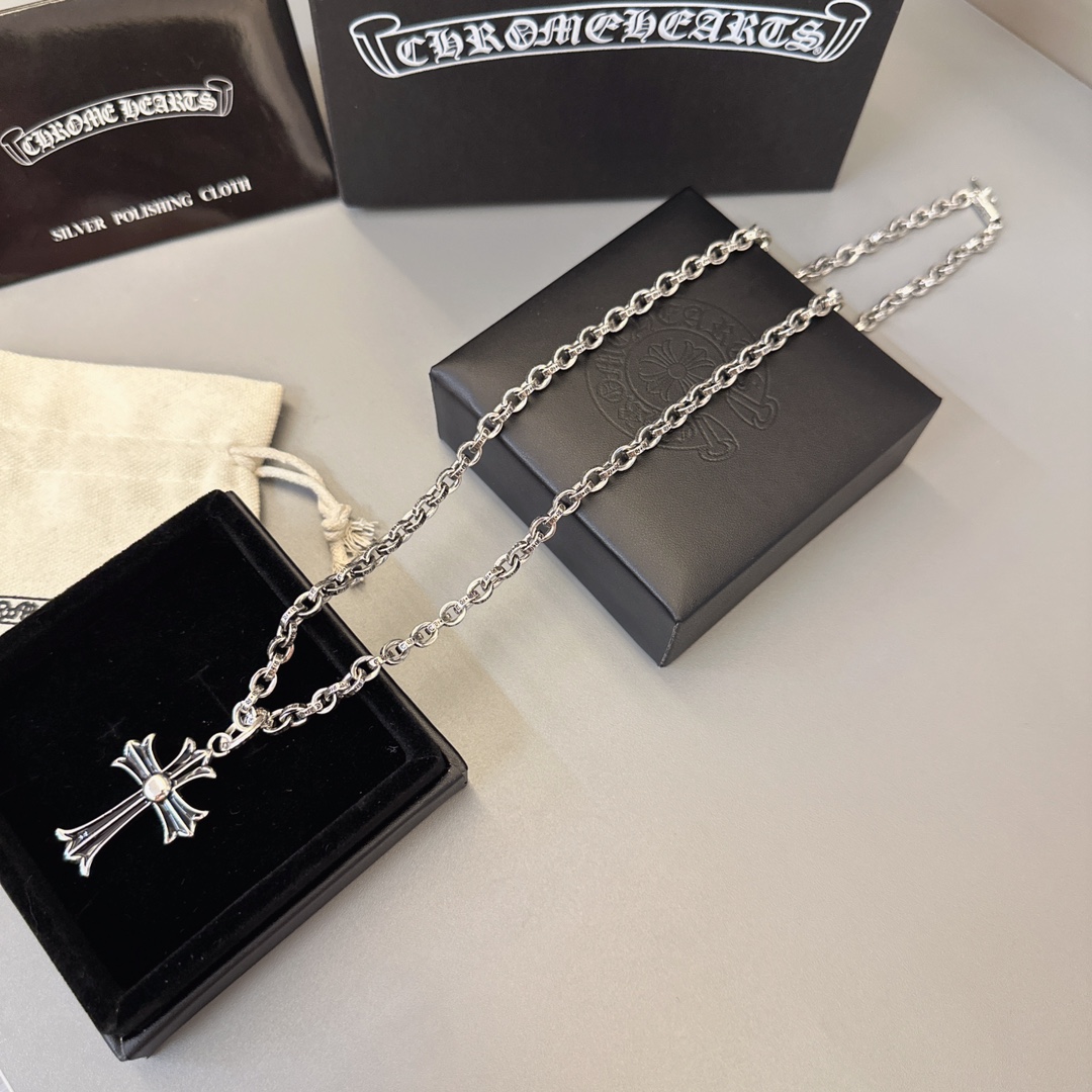 【2026】【CHROME HEARTS】ネックレス、新しいネックレス万能シンプルファッションオーナメント240812-BRAND OFF