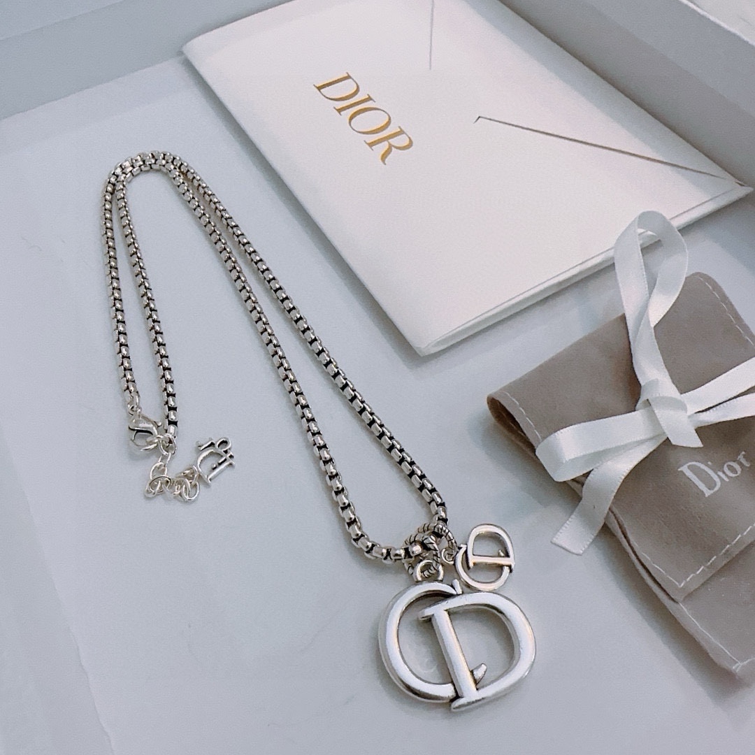 【DIOR】ネックレス、新しいネックレス万能シンプルファッションオーナメント240812-BRAND OFF