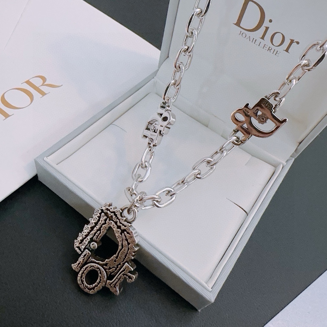 【DIOR】ネックレス、新しいネックレス万能シンプルファッションオーナメント240812-BRAND OFF