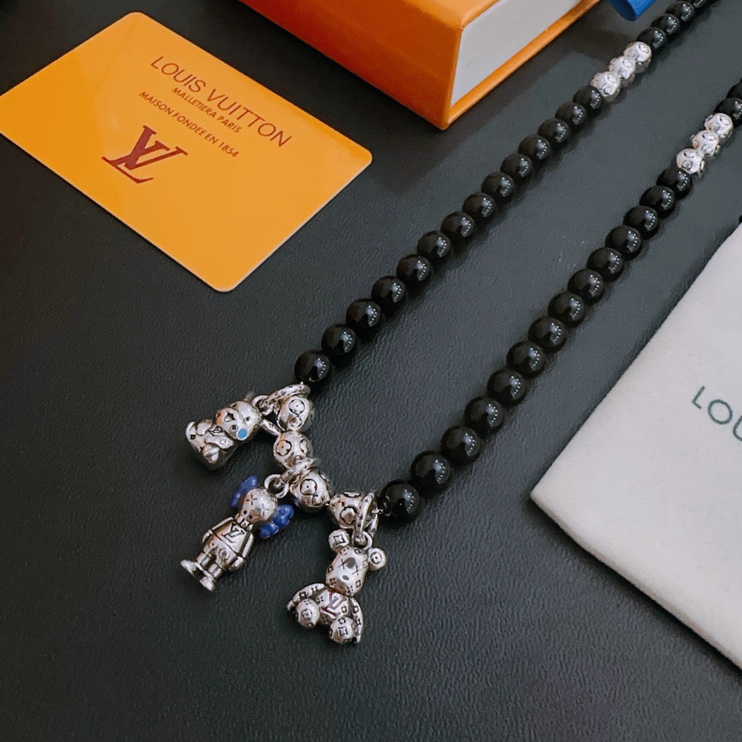 【LOUIS VUITTON】ネックレス、新しいネックレス万能シンプルファッションオーナメント 240813-BRAND OFF
