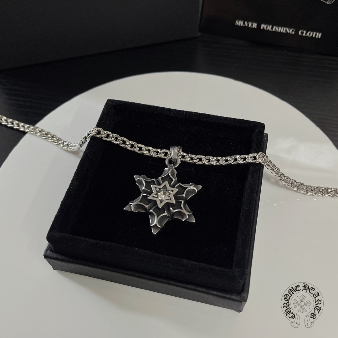 【CHROME HEARTS】ネックレス、新しいネックレス万能シンプルファッションオーナメント  241014-BRAND OFF