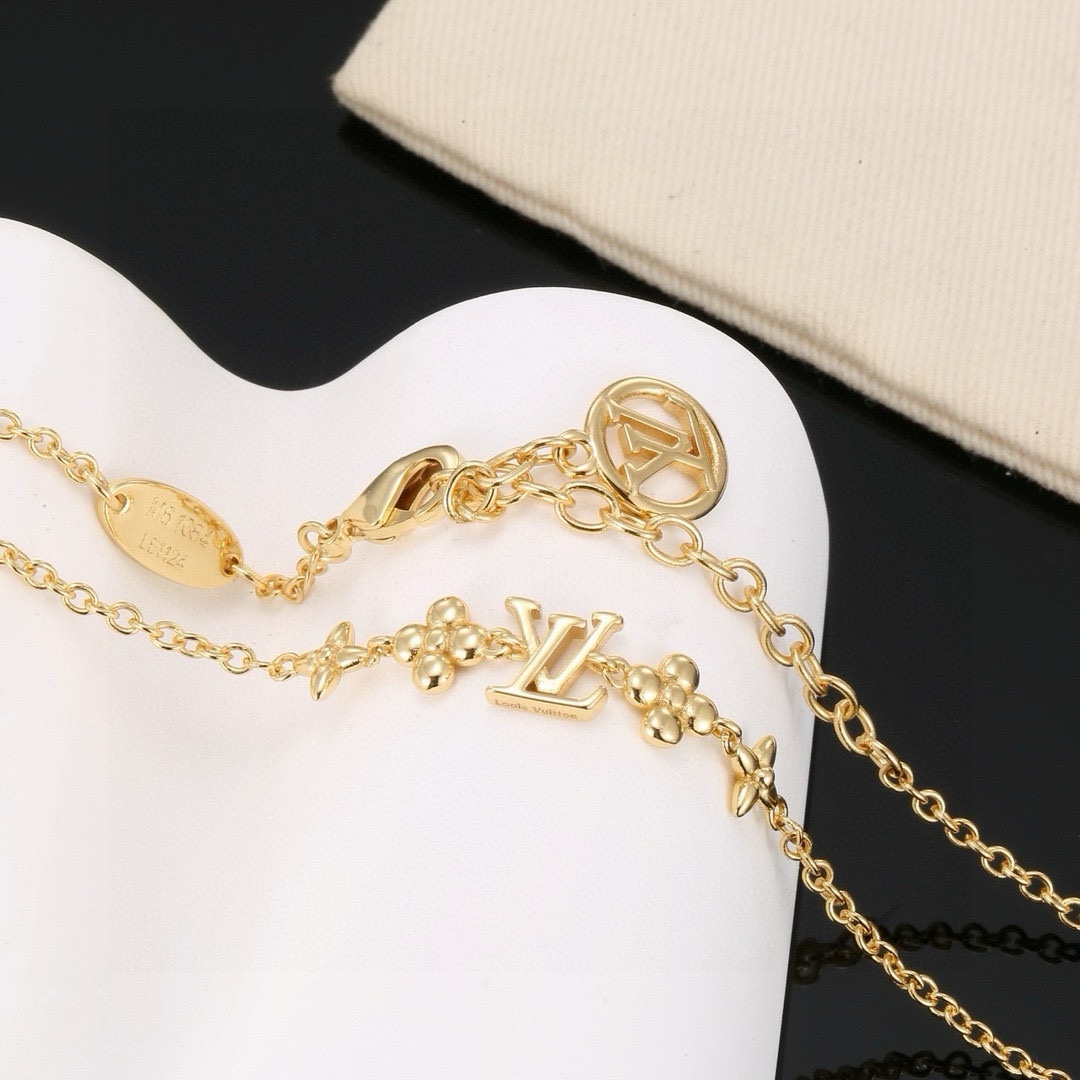 【2026】LV 【LOUIS VUITTON】ネックレス、新しいネックレス万能シンプルファッションオーナメント241015-BRAND OFF