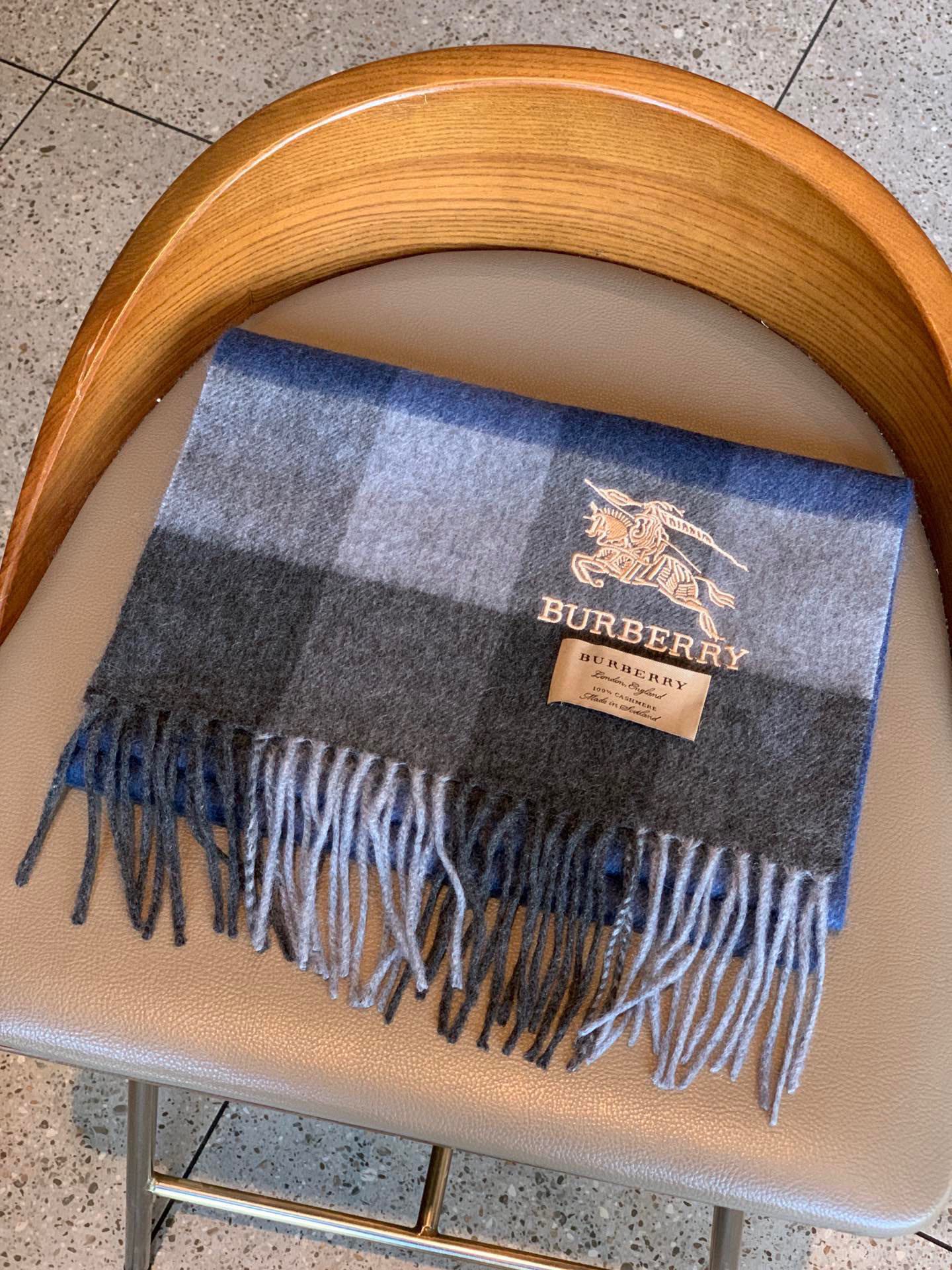 【BURBERRY  バーバリー】スカーフ30*180CM  241108-BRAND OFF