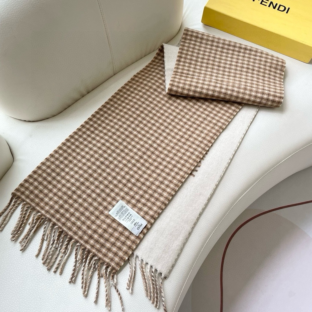 【FENDI  フェンディ】スカーフ30*180CM   241109-BRAND OFF