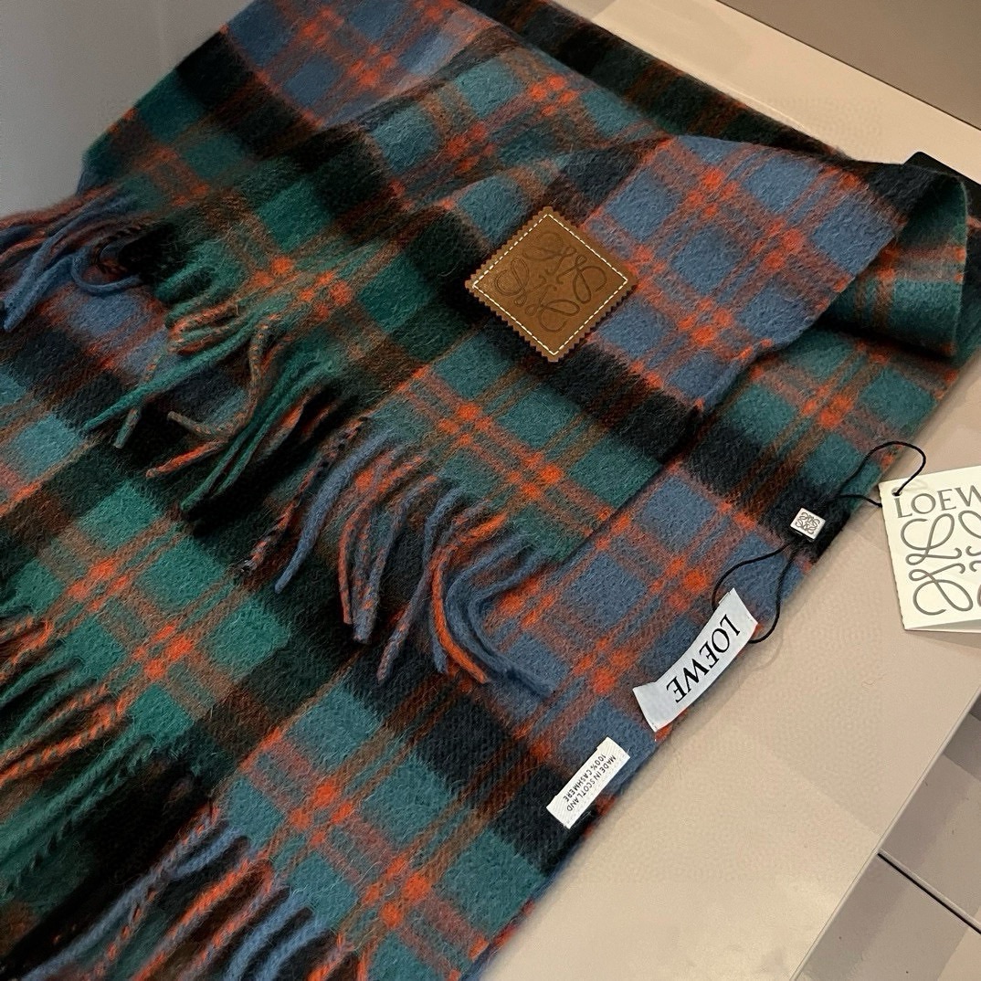 【LOEWE ロエベ】スカーフ30*180CM   241109-BRAND OFF