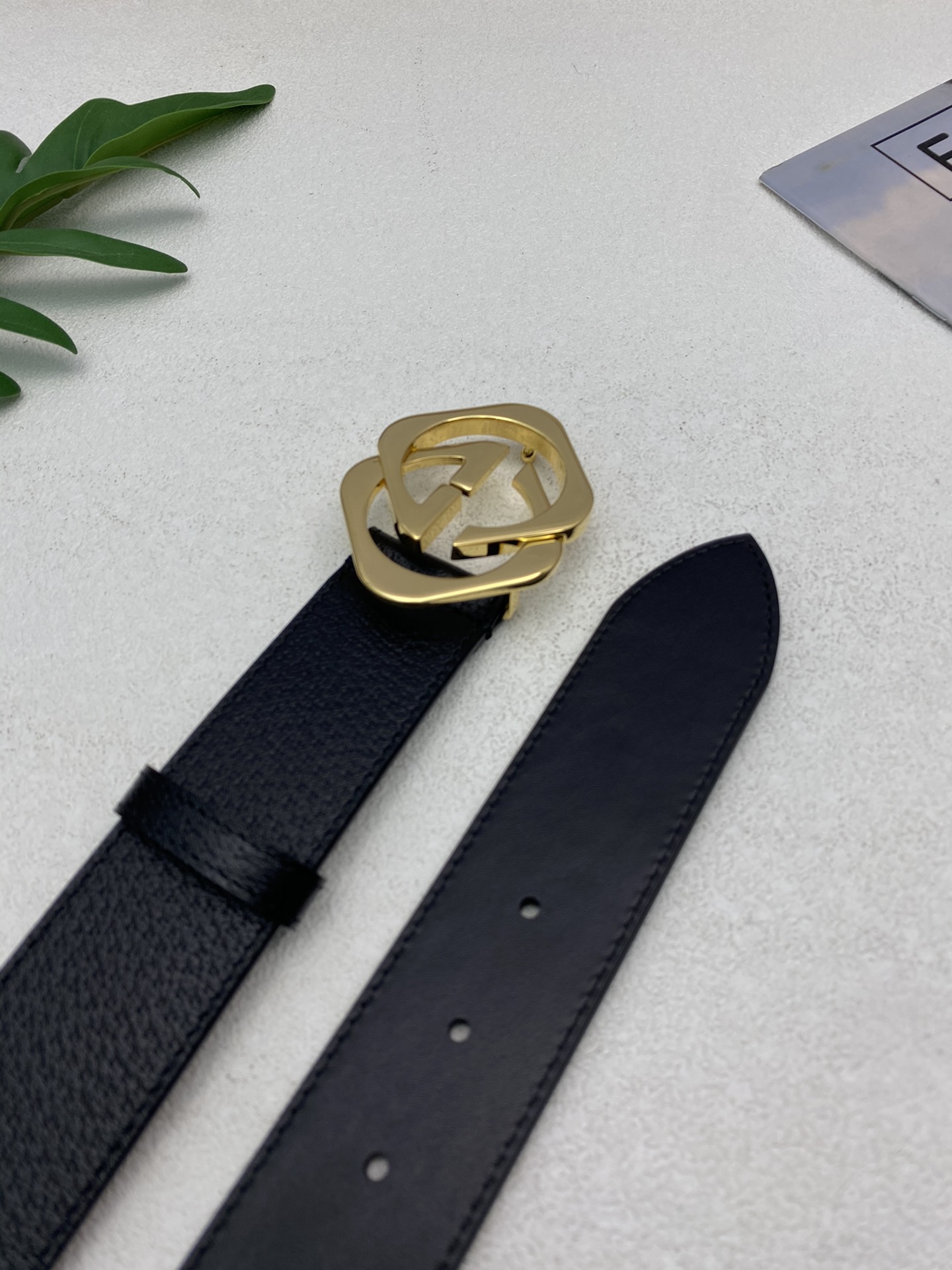 【GUCCI】(クッチ) 3.8cm   ベルト メンズ-BRAND OFF