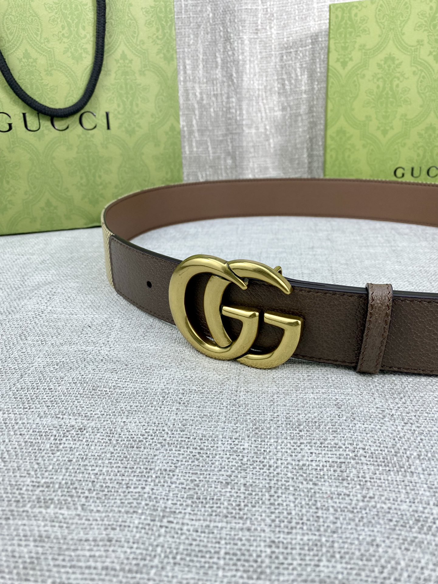 【GUCCI】(クッチ) 4.0cm   ベルト メンズ-BRAND OFF