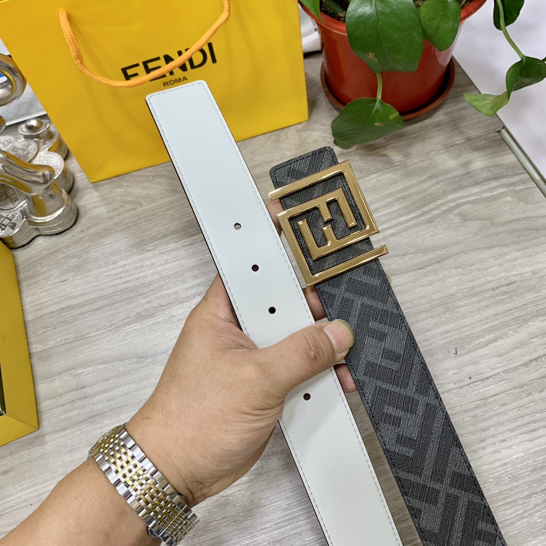 【2026】【FENDI】(フェンディ) 3.5cm   ベルト メンズ-BRAND OFF