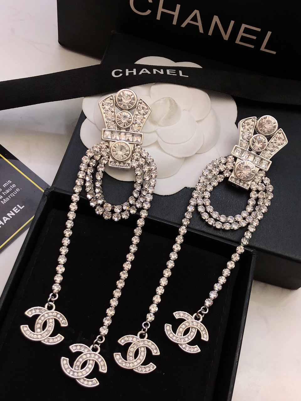 【CHANEL 】 シャネル   ファッションスタイルのイヤリング-BRAND OFF
