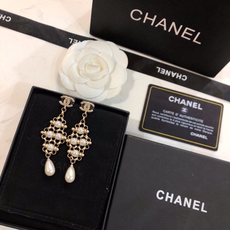 【CHANEL 】 シャネル   ファッションスタイルのイヤリング-BRAND OFF