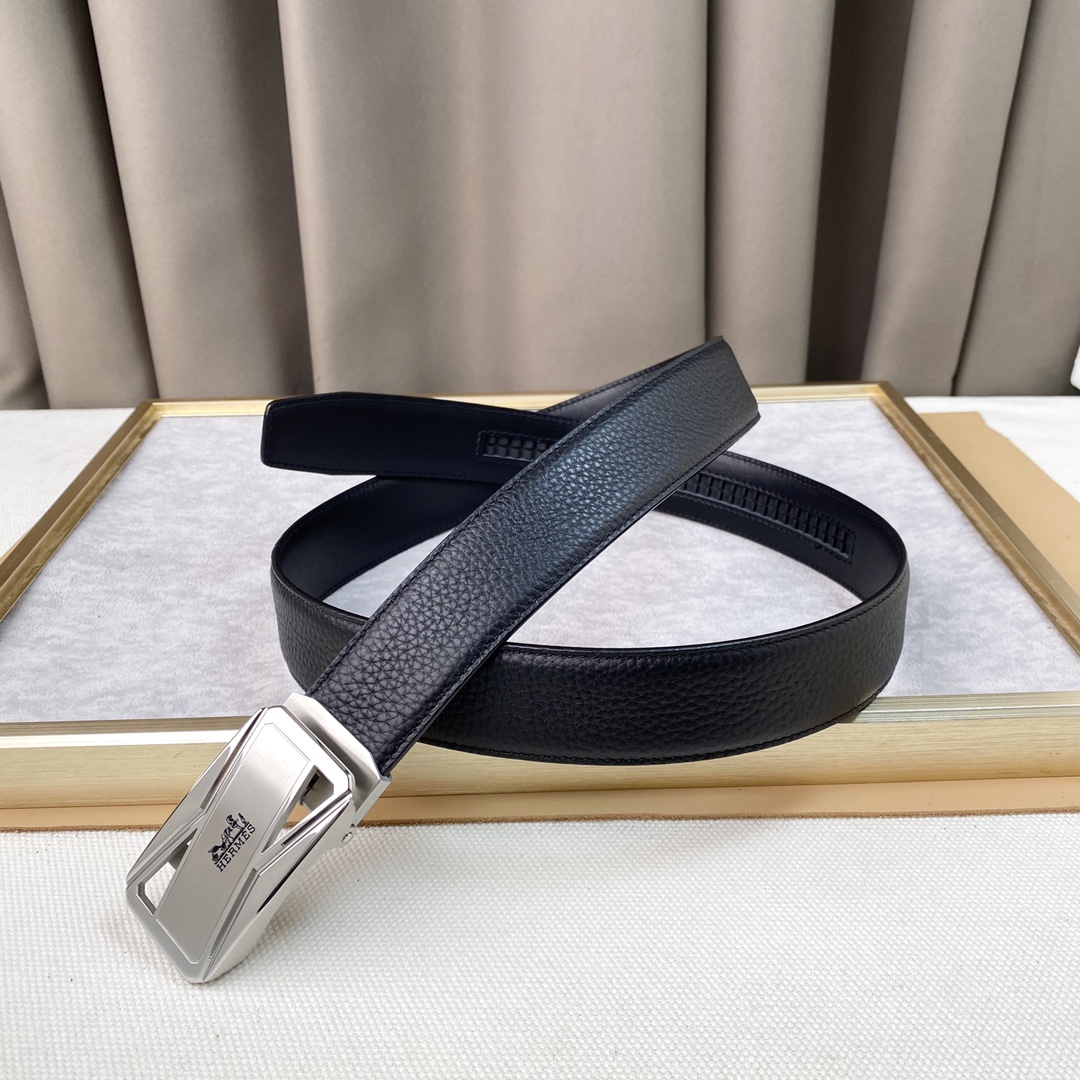 【HERMES】(エルメス) 3.5cmベルト メンズ-BRAND OFF