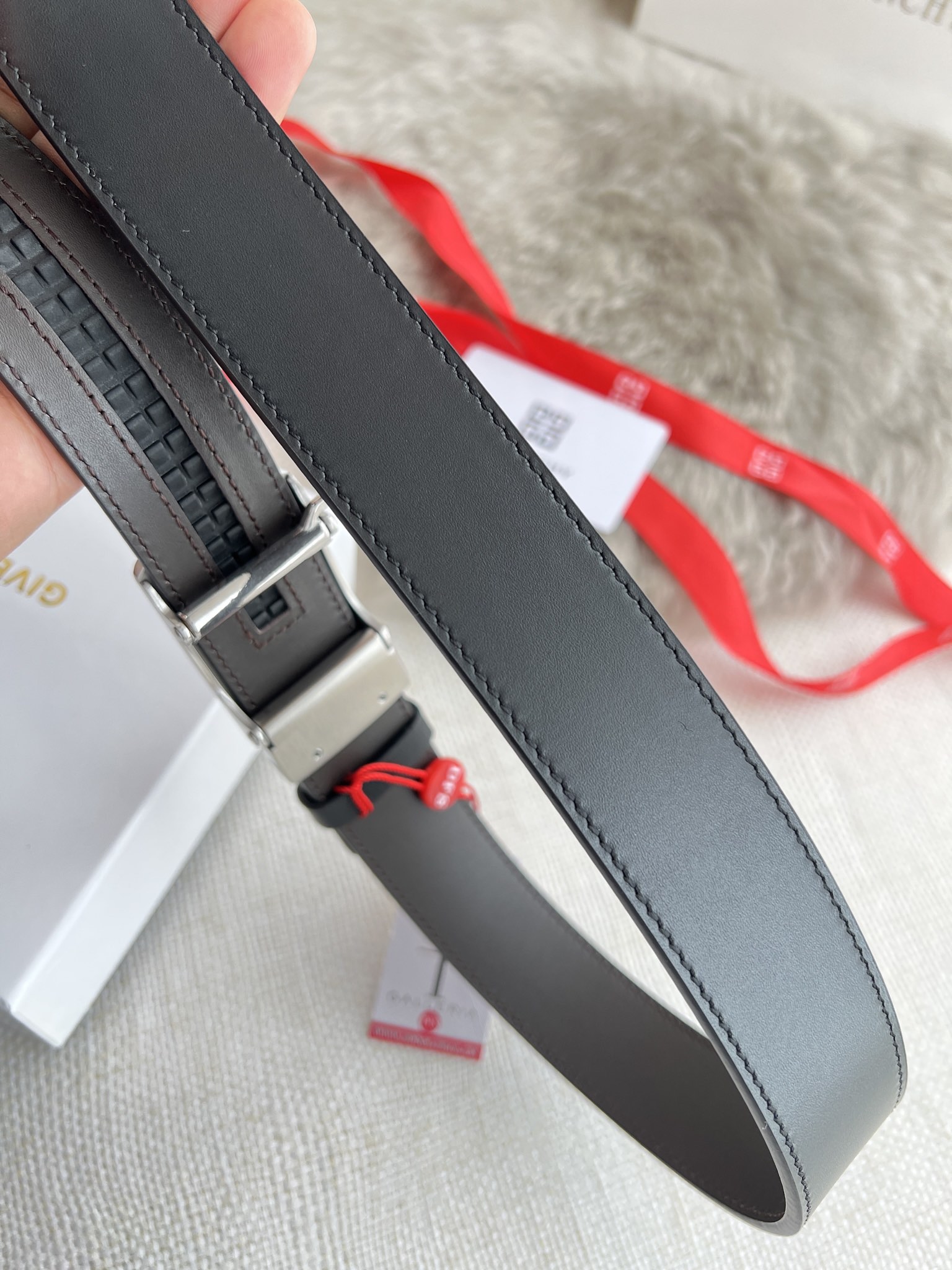 【GIVENCHY】(ジバンシー) 3.5cmベルト メンズ-BRAND OFF