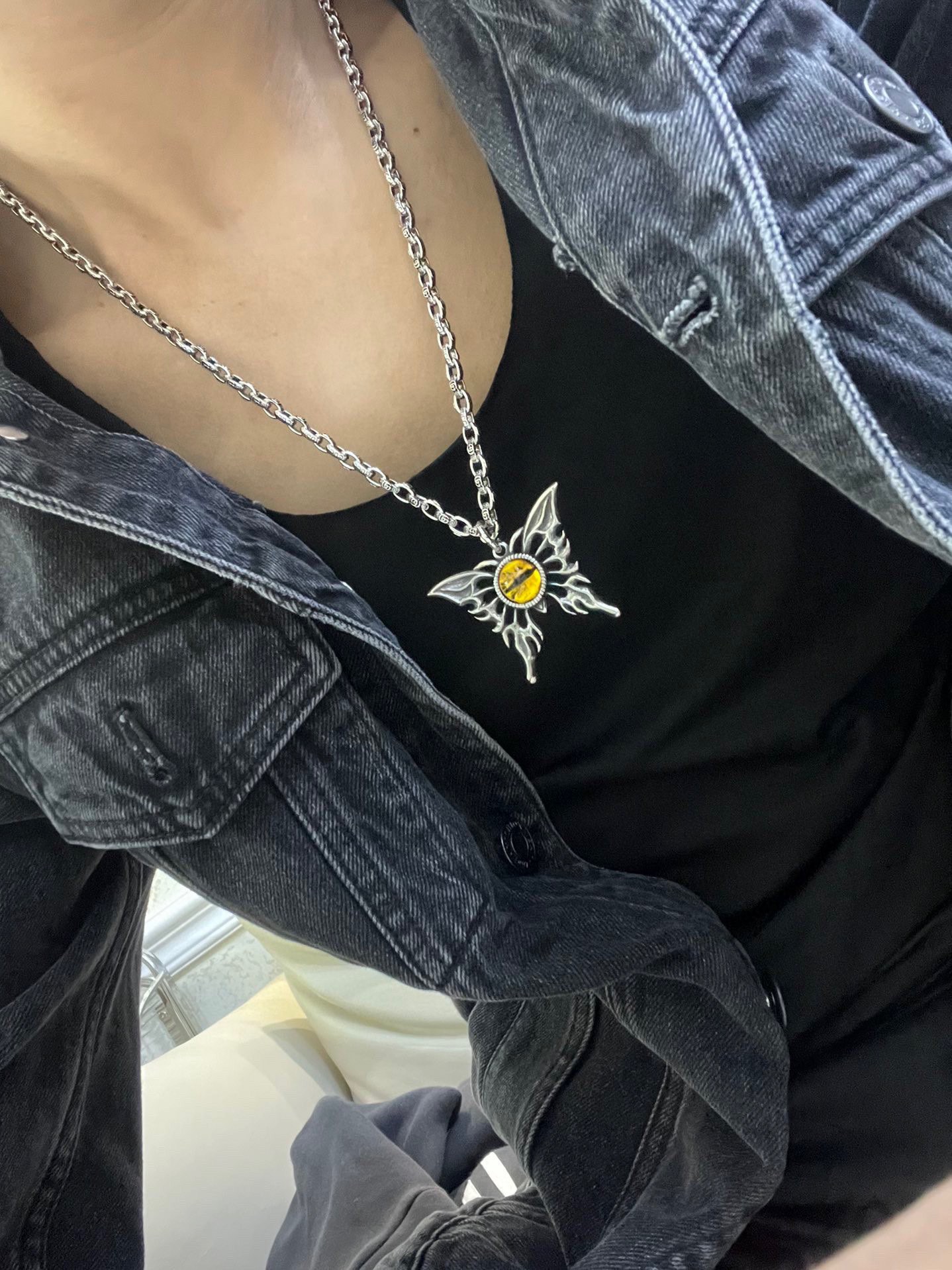 【GUCCI 】ネックレス、新しいネックレス万能シンプルファッションオーナメント-BRAND OFF