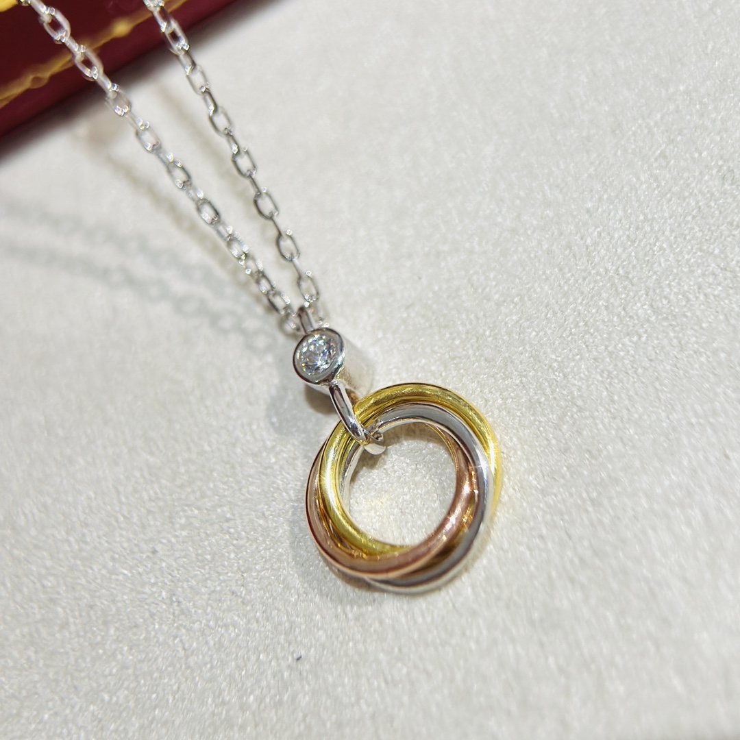 【CARTIER】ネックレス、新しいネックレス万能シンプルファッションオーナメント-BRAND OFF