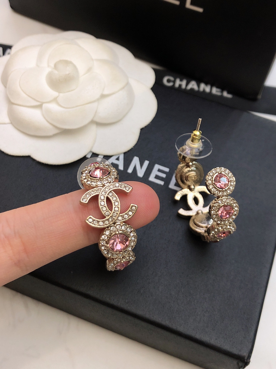 【CHANEL】 シャネル   ファッションスタイルのイヤリング-BRAND OFF