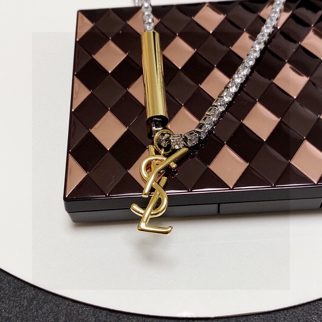 【YSL SAINT LAURENT  】サンローラン ネックレス、新しいネックレス万能シンプルファッションオーナメント-BRAND OFF
