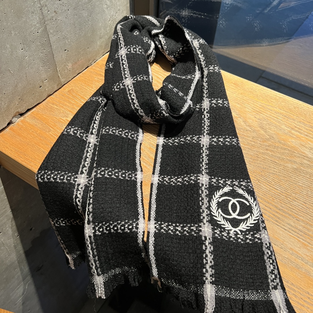 【2026】【CHANEL  シャネル 】スカーフ30*180CM-BRAND OFF