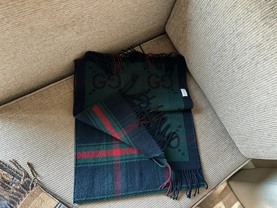 【2026】【GUCCI グッチ】スカーフ190*33CM-BRAND OFF