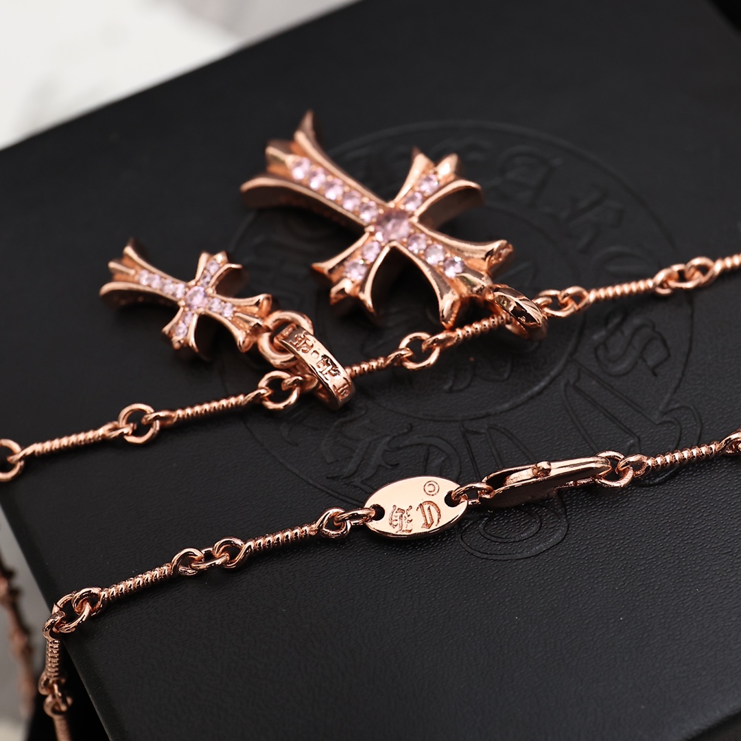 【CHROME HEARTS】ネックレス、新しいネックレス万能シンプルファッションオーナメント-BRAND OFF