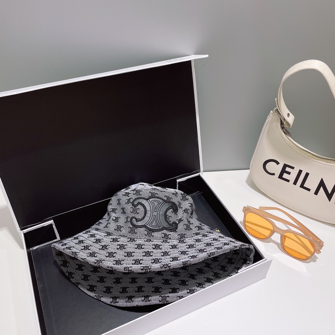 【2026】【CELINE セリーヌ】フィッシャーマンズハット-BRAND OFF