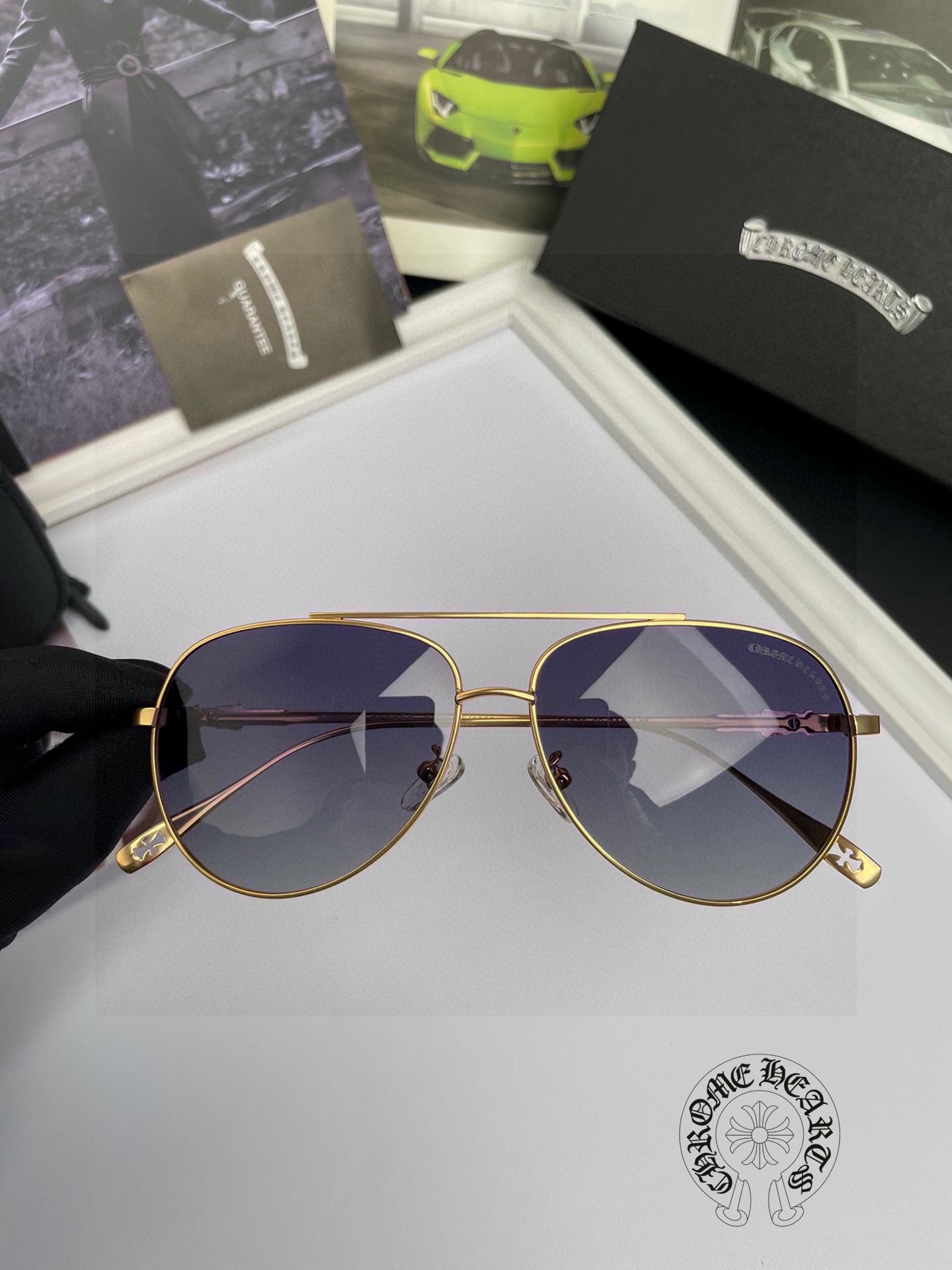 CHROME HEARTS(クロムハーツ) サングラス-BRAND OFF