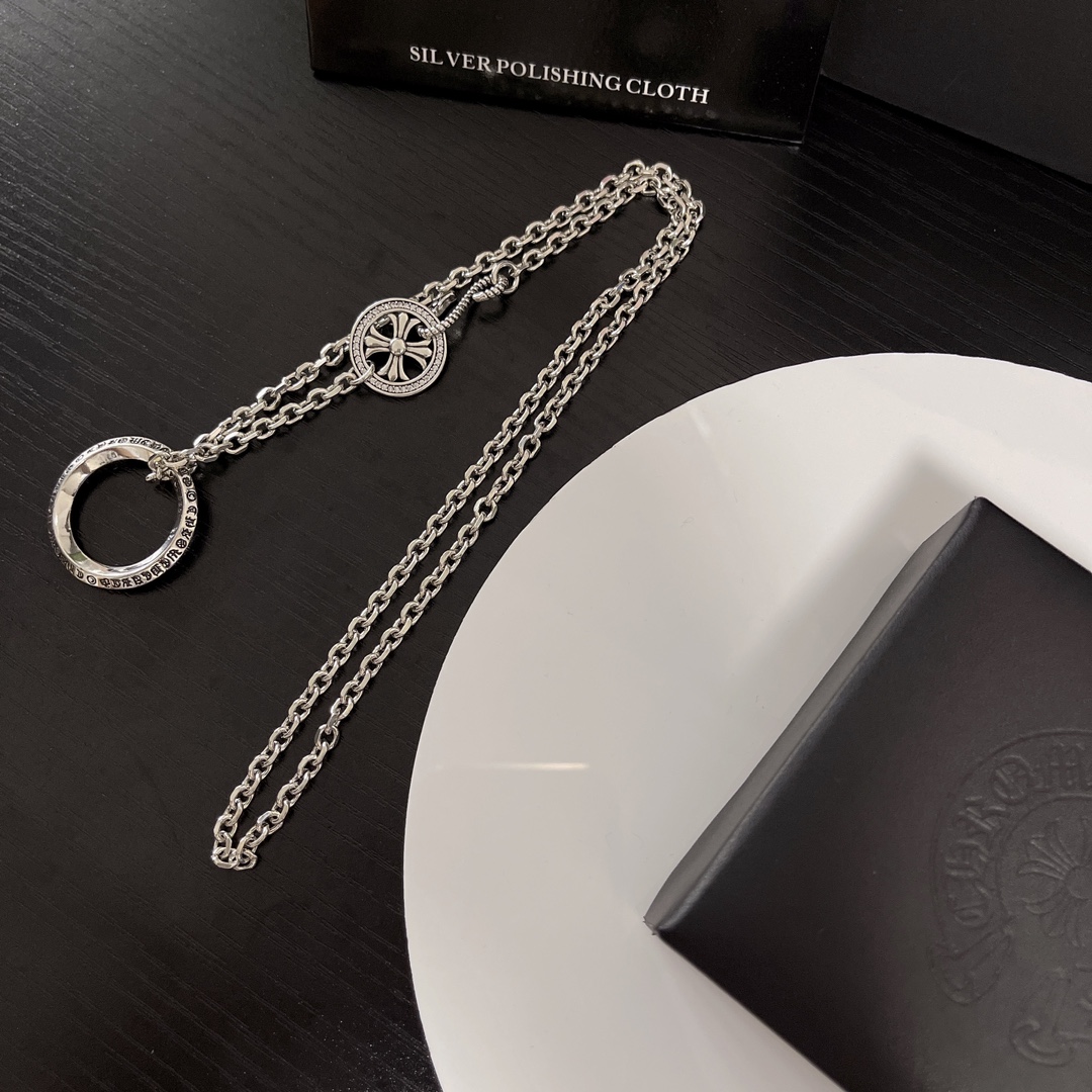 【CHROME HEARTS】クロムハーツ、新しいネックレス万能シンプルファッションオーナメント 2471-BRAND OFF